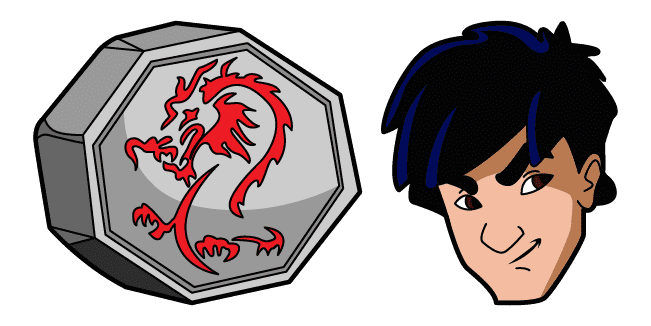 jackie chan adventures jackie dragon talisman custom cursor