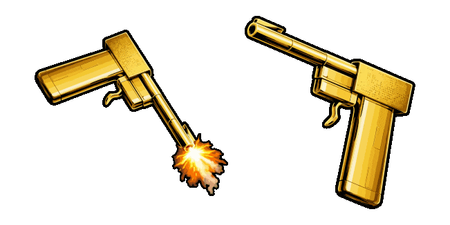james bond golden gun animated cursors
