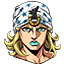 JoJo's Bizarre Adventure Johnny Joestar & Tusk