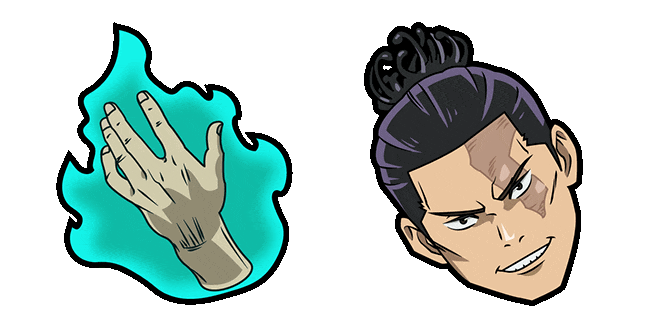 jujutsu kaisen aoi todo boogie woogie animated custom cursor