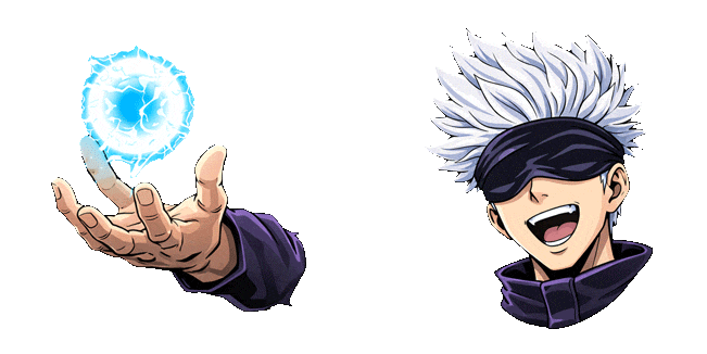 jujutsu kaisen gojo satoru cursed energy animated custom cursor