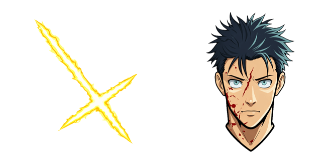 jujutsu kaisen hiromi higuruma executioners sword custom cursor