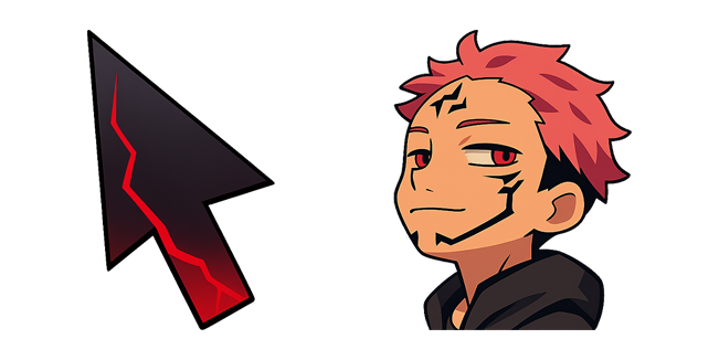 jujutsu kaisen sukuna arrow custom cursor