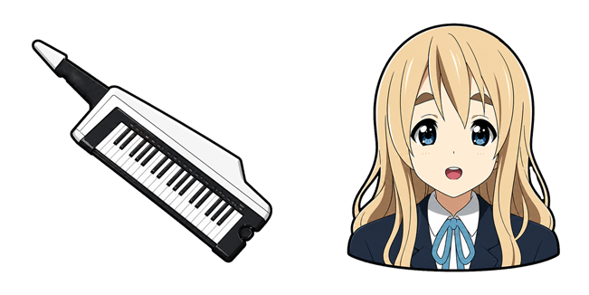 k on! tsumugi kotobuki korg keytar custom cursor