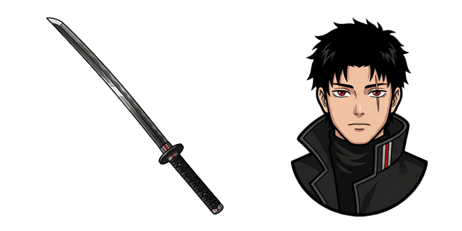 kagurabachi chihiro rokuhira katana custom cursor