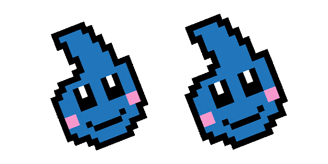 kaoani winking pixel animated custom cursor
