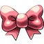 Kawaii Cute Character & Pink Ribbon