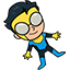 Kawaii Invincible Mark & Atom Eve