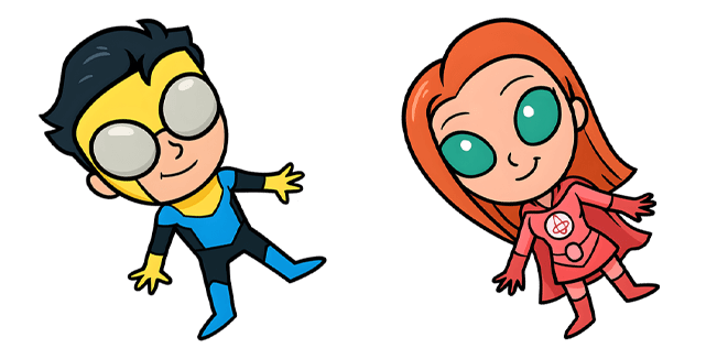 kawaii invincible mark & atom eve custom cursor