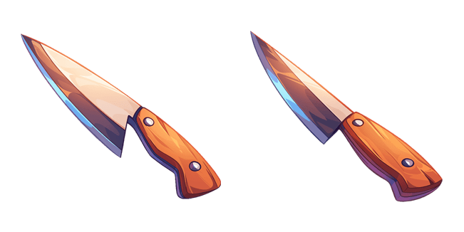 kitchen knive custom cursor