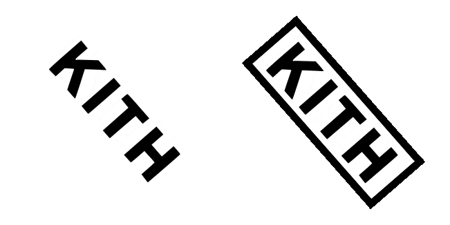 kith logo animated custom cursor