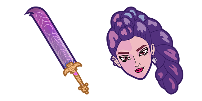 kpop demon hunters rumi sword custom cursor