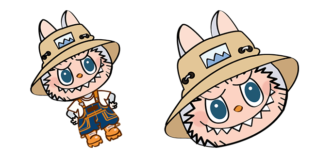 labubu the monsters fall in wild vinyl custom cursor