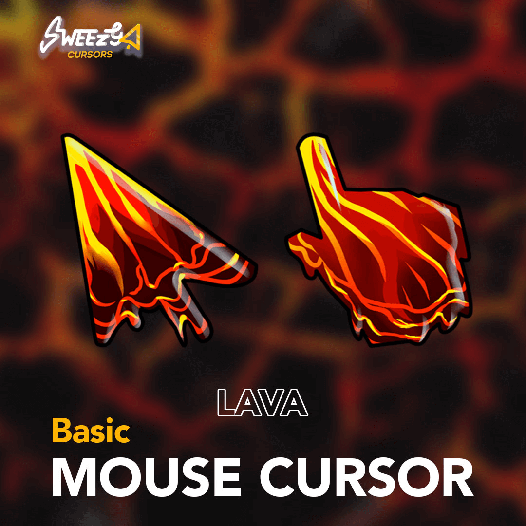 Lava Cursor - Sweezy Custom Cursors