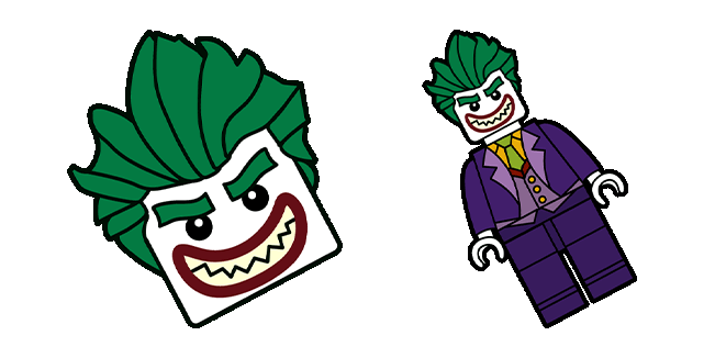 lego the joker animated custom cursor