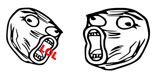 lol guy meme animated custom cursor