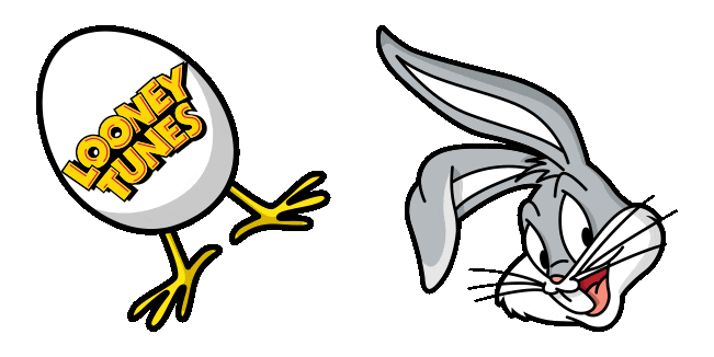 looney tunes bugs bunny egg animated custom cursor