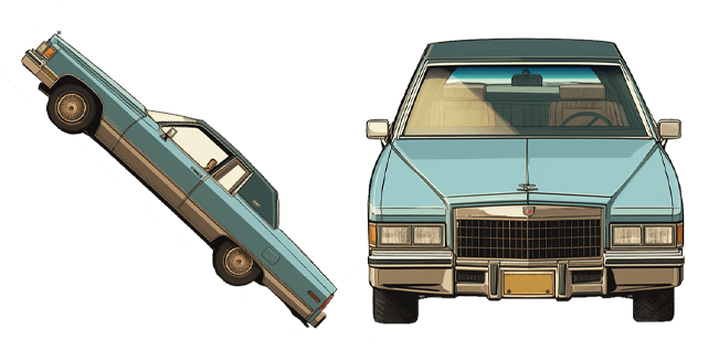 luxury cadillac eldorado custom cursor