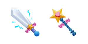 Magic Sword & Magic Wand 3D Cursor - Sweezy Custom Cursors