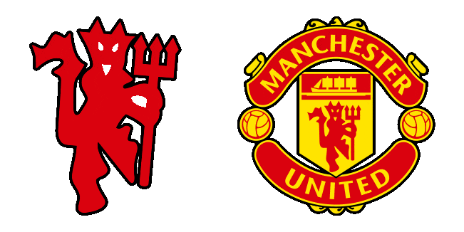 manchester united fc red devil animated custom cursor