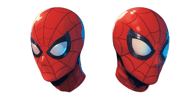 marvel spider man gloving eyes custom cursor