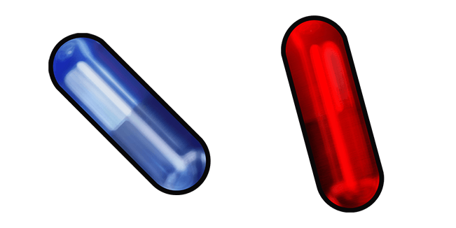 matrix blue pill red pill custom cursor