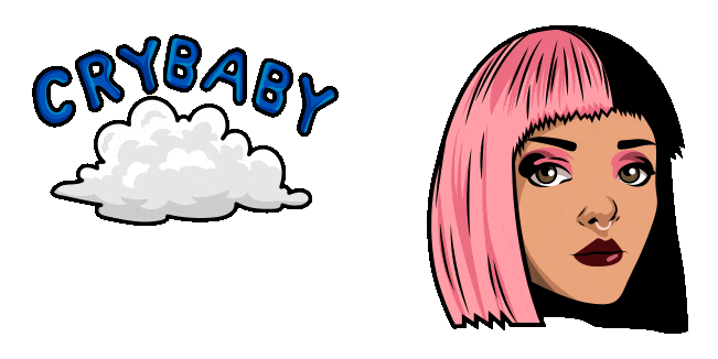 melanie martinez cry baby animated custom cursor