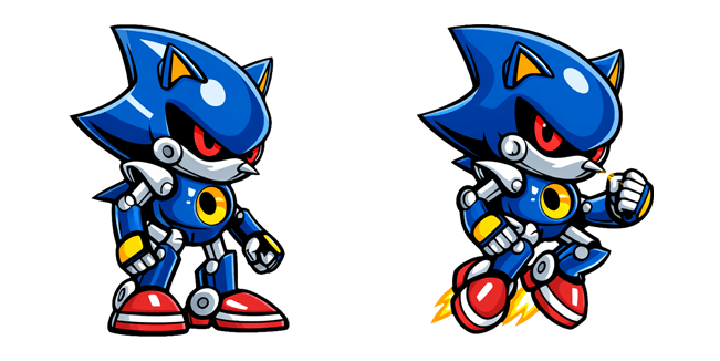 Sonic Dr. Eggman Face Cursor - Sweezy Custom Cursors