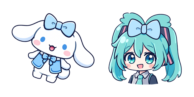 miku cinnamoroll custom cursor