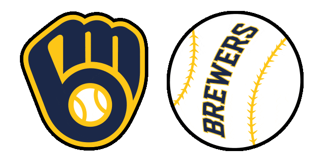 milwaukee brewers logo ball animated custom cursor