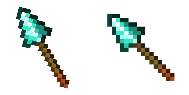 minecraft diamond spear custom cursor