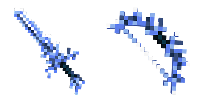 minecraft dungeons frost slayer shivering bow custom cursor