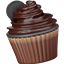 Mint & Oreo Cupcake 3D