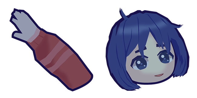 miside chibi mita custom cursor