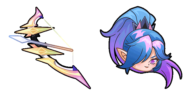 mobile legends miya animated custom cursor