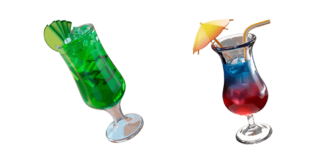 mocktail & cocktail 3D custom cursor
