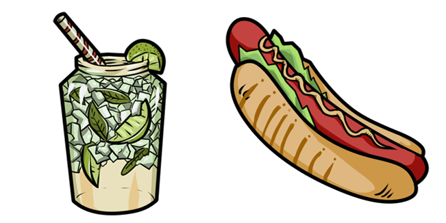 mojito hot dog custom cursor