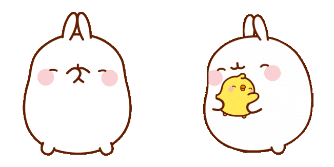 molang piu piu animated custom cursor