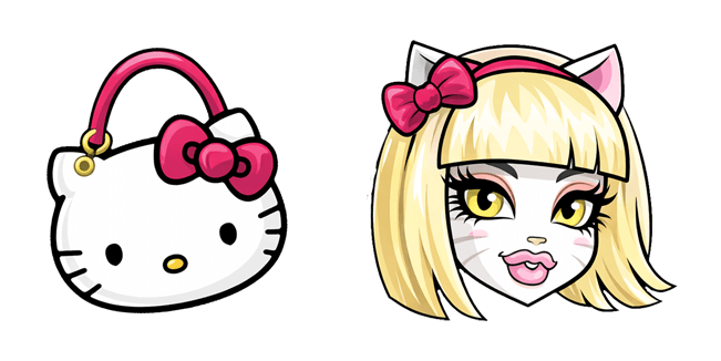 monster high hello kitty custom cursor