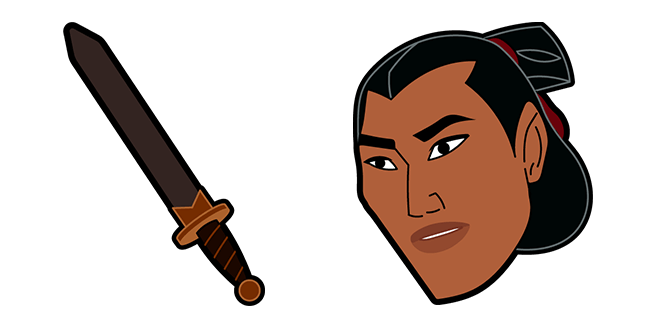 mulan li shang sword custom cursor