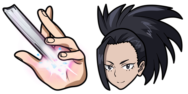 my hero academia momo yaoyoroz custom cursor