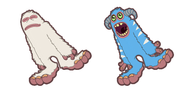 my singing monsters mammott animated custom cursor