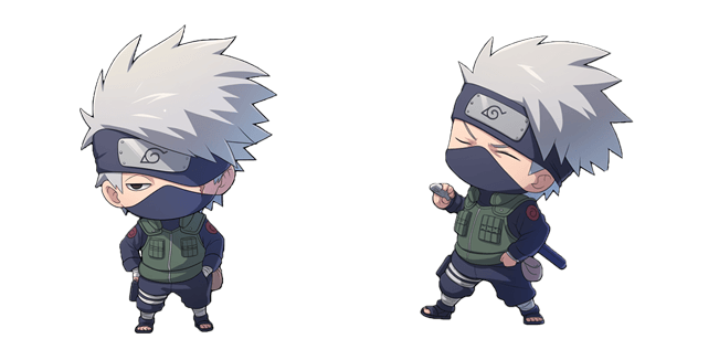 naruto chibi kakashi hatake custom cursor