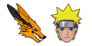 Naruto Cursor With Kurama Demon - Anime Cursors - Sweezy Cursors