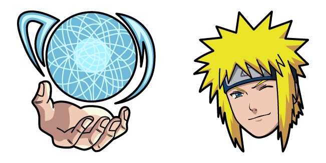 Naruto Ino Yamanaka & Kunai Cursor - Anime Cursor - Sweezy Cursors