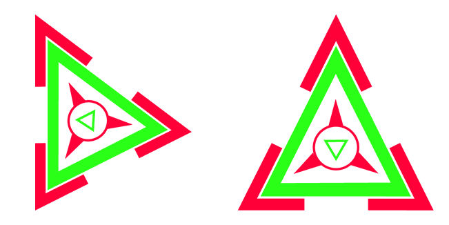 neon reticle crosshair custom cursor