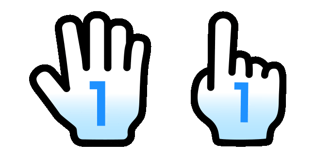 nintendo wii hand animated custom cursor