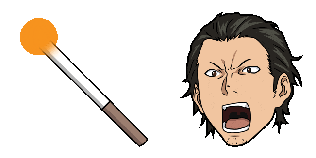 noragami daikoku cigar animated custom cursor