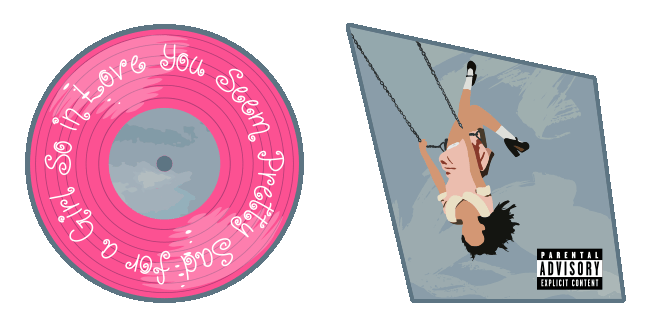 olivia rodrigo new album animated custom cursor