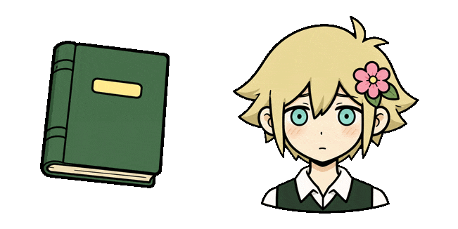 omori basil photo album animated custom cursor